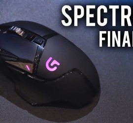 Spoločnosť Logitech predstavila hernú myš G502 Proteus Spectrum.